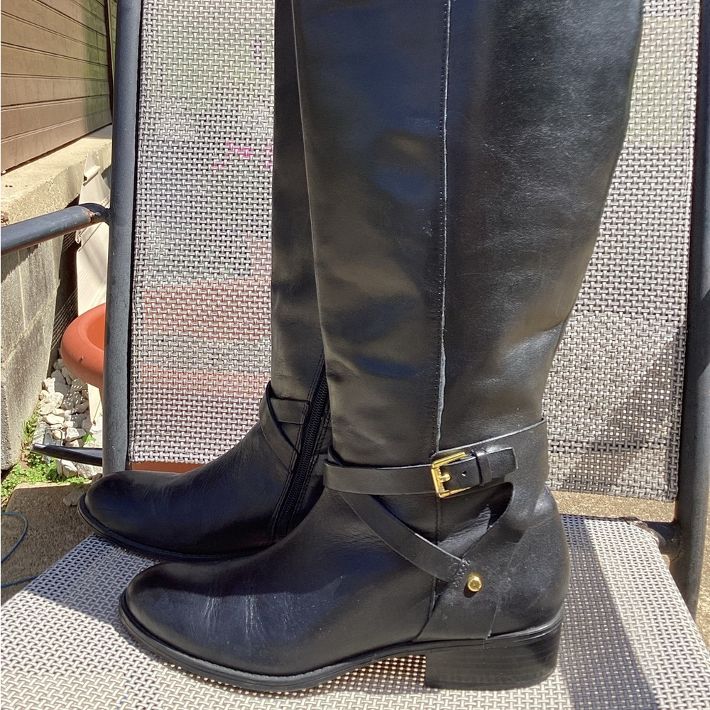 Lauren Ralph MARIAH WIDE CALF RIDING BOOT